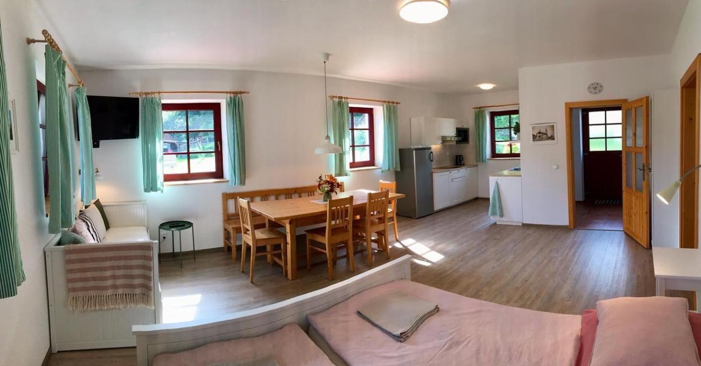 Ubytovani Praschlhaus Horní Planá Exteriör bild